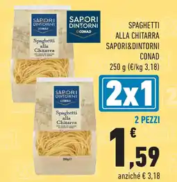 Conad Spaghetti alla chitarra SAPORI&DINTORNI CONAD offerta