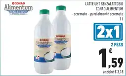 Conad Latte uht senzalattosio conad alimentum offerta
