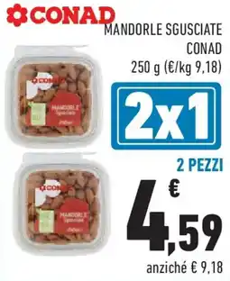 Conad Mandorle sgusciate CONAD offerta