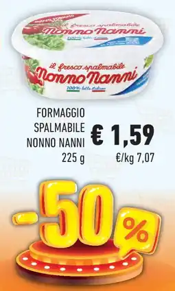 Conad Formaggio spalmabile NONNO NANNI offerta