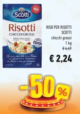 Conad Riso per risotti SCOTTI offerta