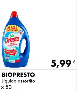 Iper Tosano BIOPRESTO Liquido assortito offerta