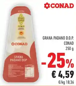 Conad Grana padano dop CONAD offerta