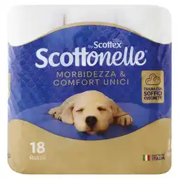 Ipercoop CARTA IGIENICA SCOTTONELLE SCOTTEX offerta