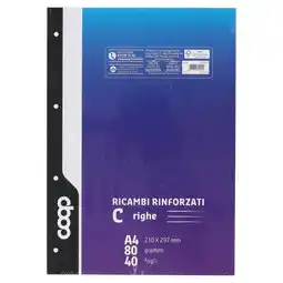 Ipercoop RICAMBI RINFORZATI COOP offerta