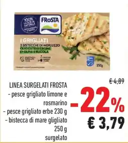 Conad Linea surgelati FROSTA offerta