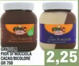 Bitar Gandola fior di nocciola cacao/bicolore offerta