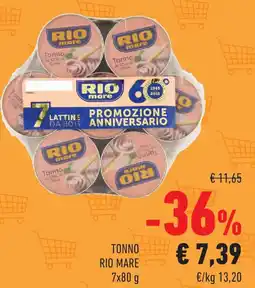 Conad Tonno RIO MARE offerta