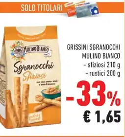 Conad Grissini sgranocchi MULINO BIANCO offerta