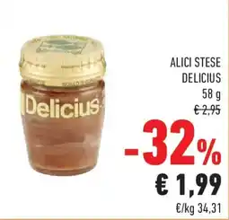 Conad Alici stese DELICIUS offerta