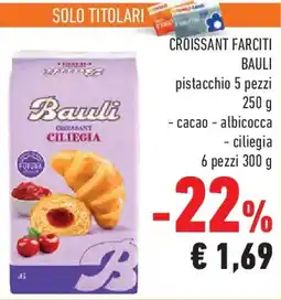 Conad Croissant farciti BAULI 6 pezzi offerta