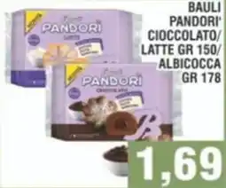 Bitar Bauli pandori cioccolato/ latte/ albicocca offerta