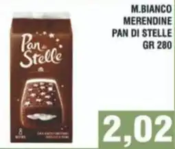 Bitar M. bianco merendine pan di stelle offerta