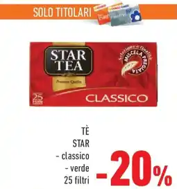 Conad Tè STAR offerta