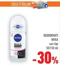 Conad Deodoranti NIVEA offerta