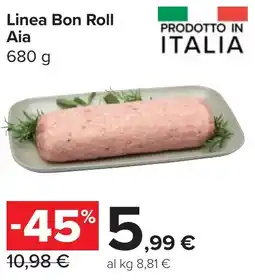 Carrefour Market Linea Bon Roll Aia offerta