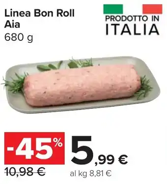 Carrefour Market Linea Bon Roll Aia offerta