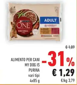 Conad Alimento per cani my dog is PURINA offerta