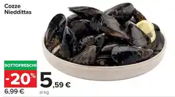 Carrefour Market Cozze Nieddittas offerta