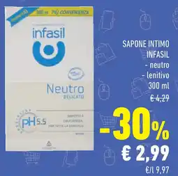 Conad Sapone intimo INFASIL offerta