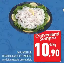 Conad Tagliatelle di totano gigante del pacifico offerta