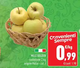 Conad Mele golden offerta
