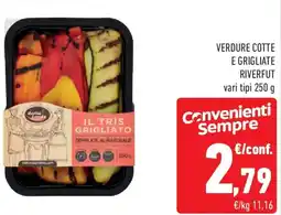 Conad Verdure cotte e grigliate RIVERFUT offerta