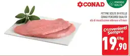 Conad Fettine scelte di vitello conad percorso qualità offerta