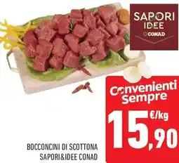 Conad Bocconcini di scottona SAPORI&IDEE CONAD offerta