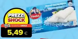 Oasi Filetti di merluzzo FINDUS offerta
