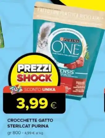 Oasi Crocchette gatto sterilcat PURINA offerta