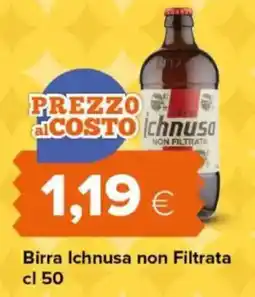 Tigre Birra Ichnusa non Filtrata offerta