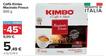 Caffè Kimbo Macinato Fresco