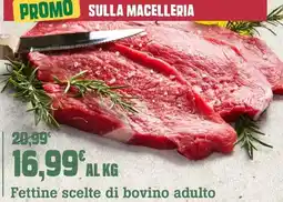 Banco Fresco Fettine scelte di bovino adulto offerta