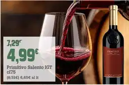 Banco Fresco Primitivo Salento IGT offerta