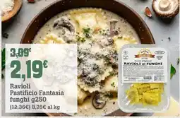 Banco Fresco Ravioli Pastificio Fantasia funghi offerta