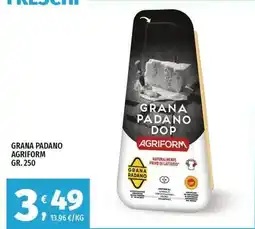 Vivo Supermercati Grana padano AGRIFORM offerta