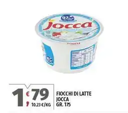 Vivo Supermercati Fiocchi di latte JOCCA offerta