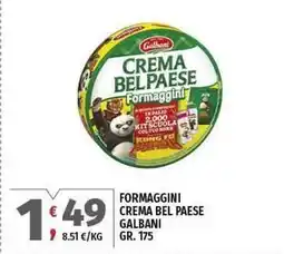 Vivo Supermercati Formaggini crema bel paese GALBANI offerta