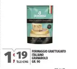Vivo Supermercati Formaggio grattugiato italiano GRANAROLO offerta