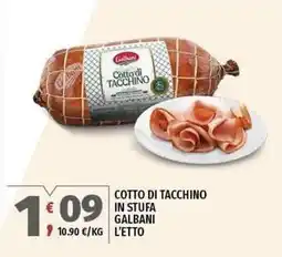 Vivo Supermercati Cotto di tacchino in stufa GALBANI offerta
