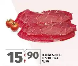 Vivo Supermercati Fettine sottili di scottona offerta