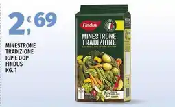 Vivo Supermercati Minestrone tradizione igp e dop FINDUS offerta