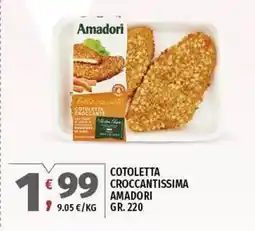 Vivo Supermercati Cotoletta croccantissima AMADORI offerta