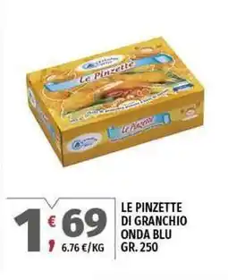 Vivo Supermercati Le pinzette di granchio ONDA BLU offerta