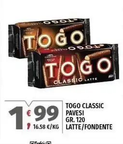 Vivo Supermercati Togo classic PAVESI offerta