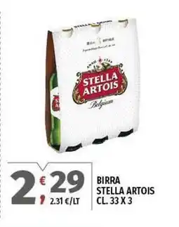 Vivo Supermercati Birra STELLA ARTOIS offerta