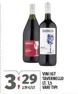 Vivo Supermercati Vini igt TAVERNELLO offerta