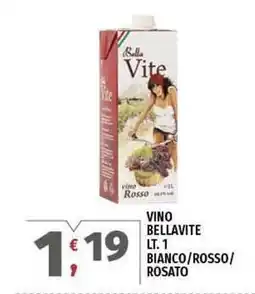 Vivo Supermercati Vino BELLAVITE offerta