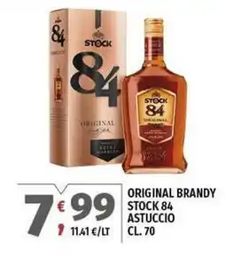 Vivo Supermercati Original brandy stock 84 astuccio offerta